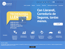 Tablet Screenshot of llerandi.com